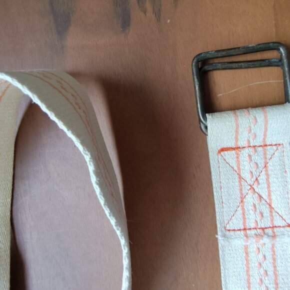 3-Belt Lot • Woven, Canvas, Grommet Styles • Adjustable Fit • Boho Utility Vibes - Picture 9 of 16